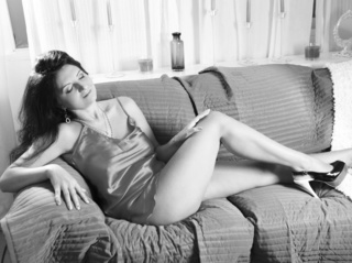 white milf black hair