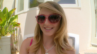 petite blonde babe fucked