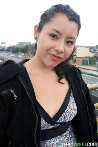 castaña eyed morena verde