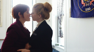 lesbians lingerie fast strapon