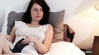 mormon brunette temptress rubbing