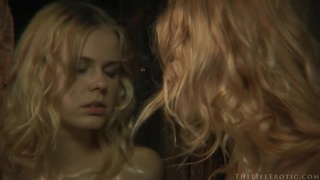 vídeo rubias nena dedos