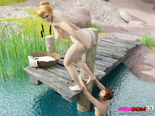 bonita rubias catches perv