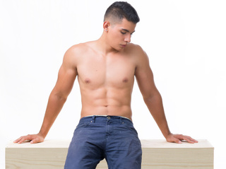 latino jóvenes hombre delinick