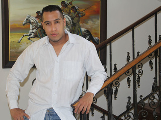latin gay cristiannboy smoking