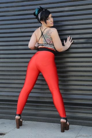 monster tittied pinup babe