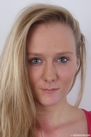 blonde small eyes tits