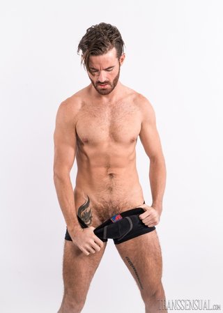 fit handsome guy takes