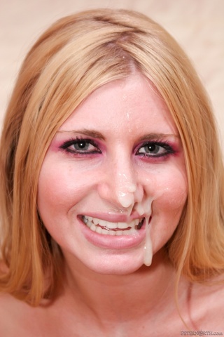 blonde heavy pink eye