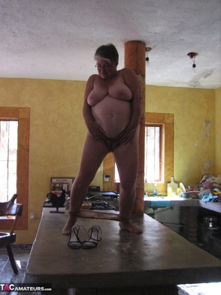 superb elderly bajitas haired