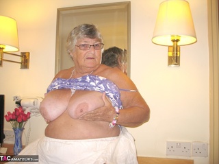 hunky platinum rubias abuela