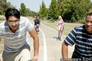 blonde babe fucks stepsons
