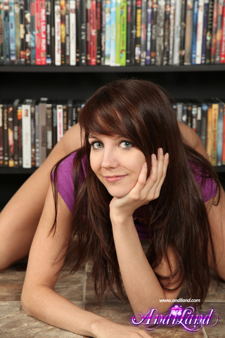 delicious tight brunette wearing