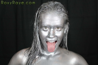 weird slut covered silver