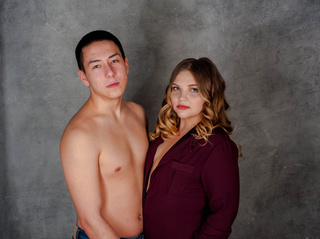 white young couple coupledebaucher