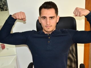 white gay alexstudlover dancing