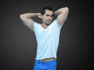 white gay astudguy