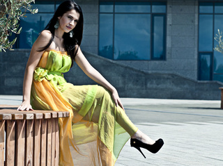 girl black hair nice