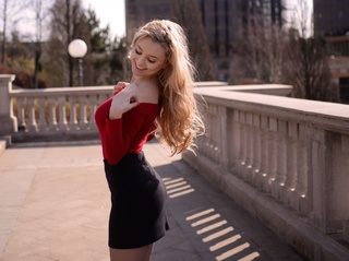 white teen blonde hair