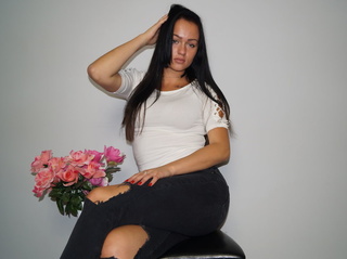 blancas jovencita negras cabello