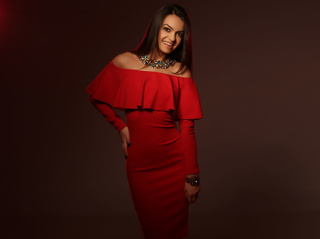 blancas jovencita castaña cabello