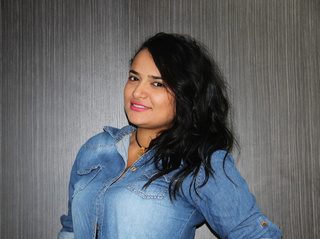 latin girl black hair