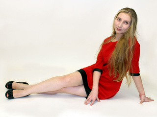 white teen blonde hair