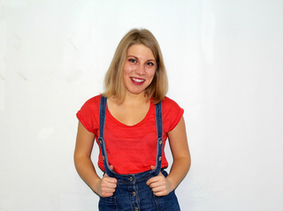 blancas jovencita rubias cabello