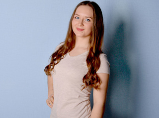 white teen with brown