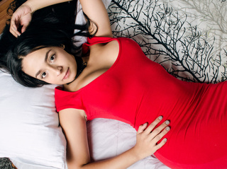 latin teen black hair