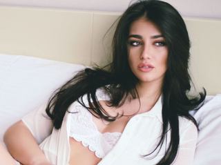 white teen black hair