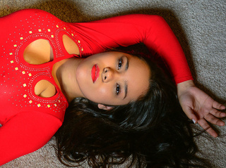 latin teen black hair