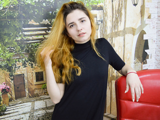 white teen orange hair