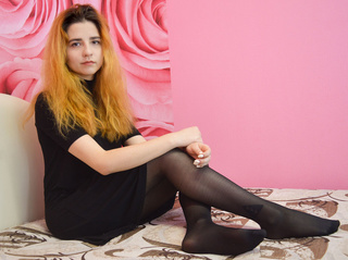 white teen orange hair