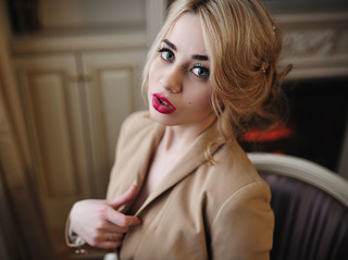 blancas jovencita rubias cabello