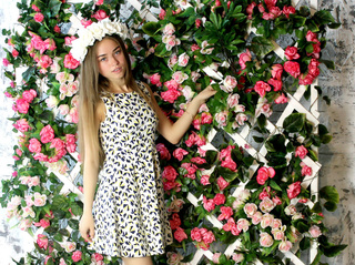 blancas jovencita castaña cabello