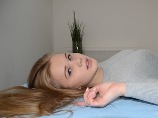 white teen blonde hair