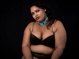 latin girl black hair