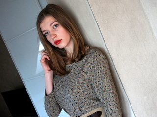 white teen with brown