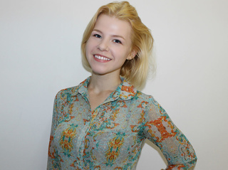 teen blonde hair nice