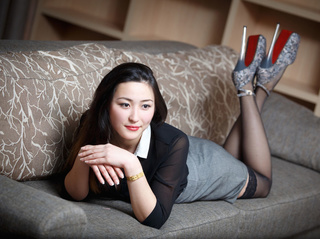 asian teen brown hair