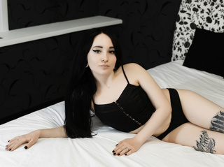 white teen black hair