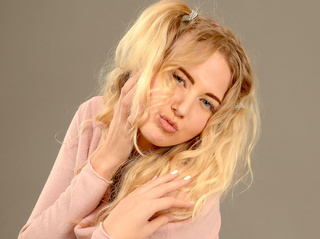 blancas jovencita rubias cabello