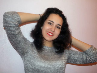 blancas jovencita negras cabello