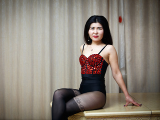 asian girl black hair