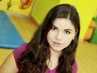 jovencita negras cabello guapas