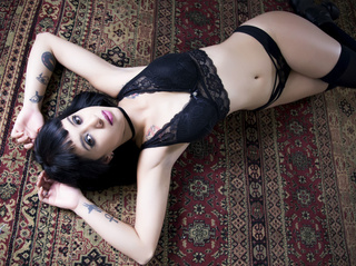 latin girl with black
