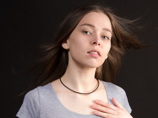 blancas jovencita cabello guapas