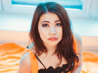 asian teen with black