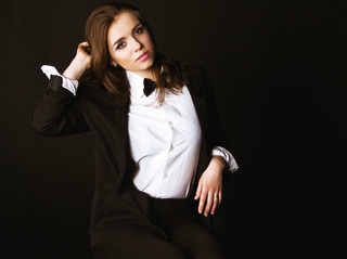 blancas jovencita auburn cabello
